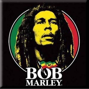 Bob Marley Face Logo Fridge Magnet