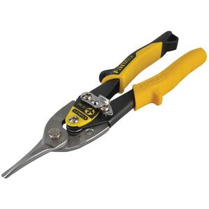 Stanley Tools Yellow Aviation Snip & Holster Straight Cut 250mm (10In)