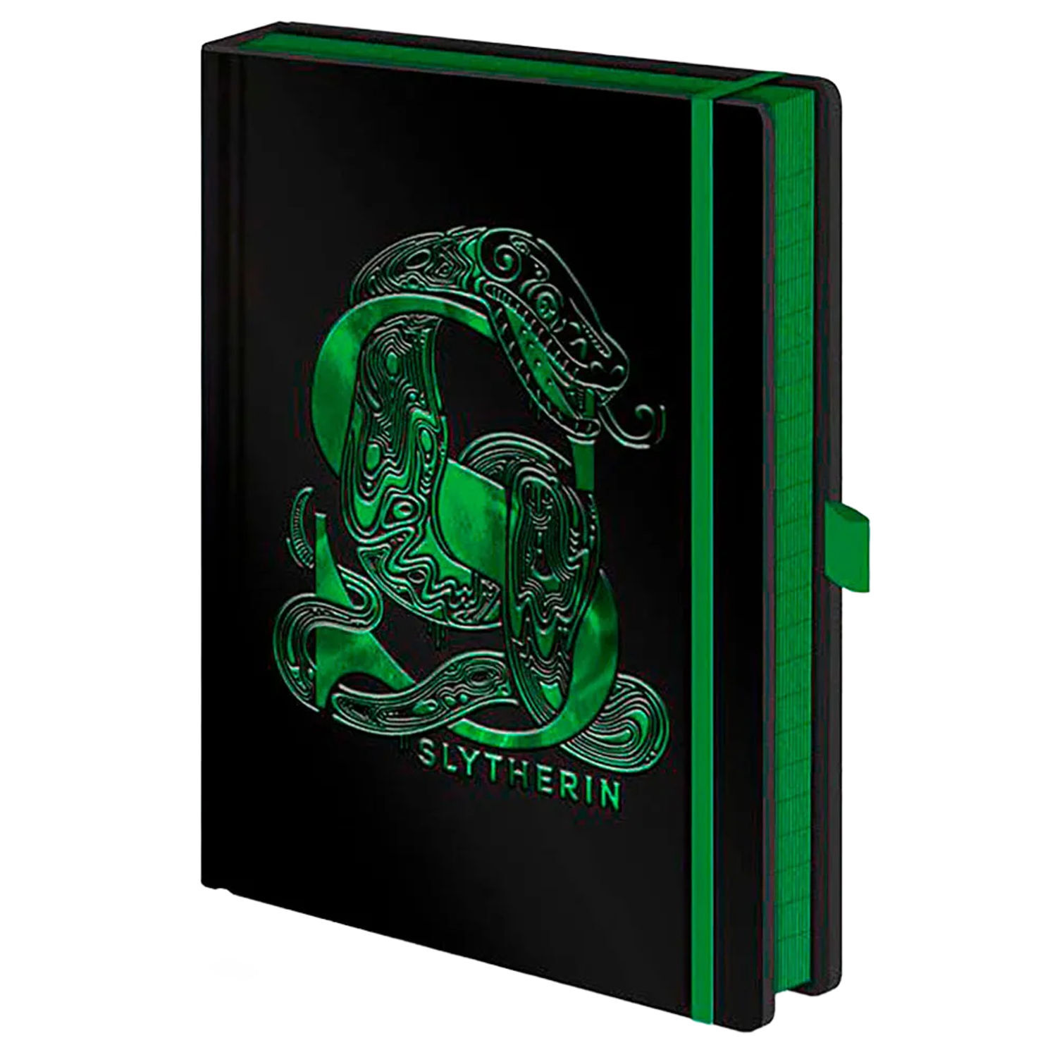 Harry Potter Premium Slytherin A5 Notebook - Green