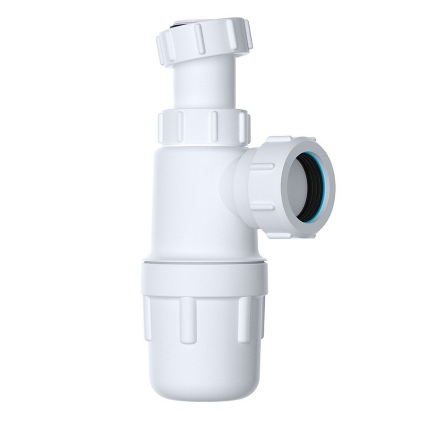 Viva Waste Bottle Trap - White