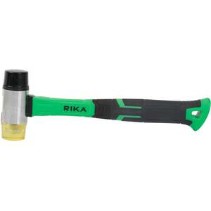 Rikä Double-Faced Soft Mallet with 2 Replaceable Heads 1.4 in (35 mm)