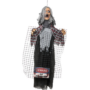 Shaking Man on Electric Fence Decoration