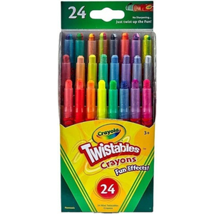 Crayola Mini Twistables Special Effect Crayons 24 Count