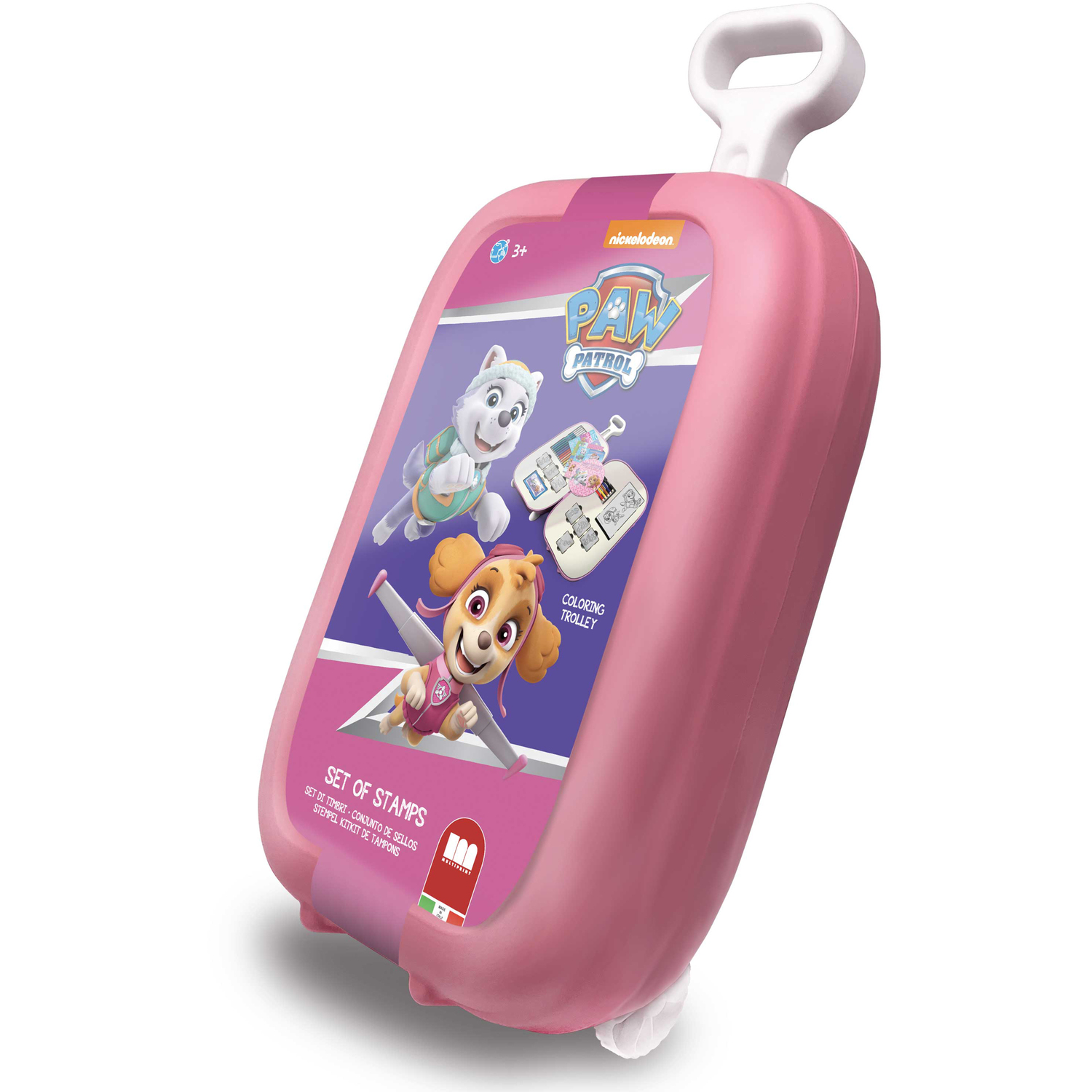 Multiprint Paw Patrol Girl Trolley By ¿ Kids Travel & Activity Case - Pink