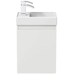 Square Edge White Gloss Recessed Basin - 400mm