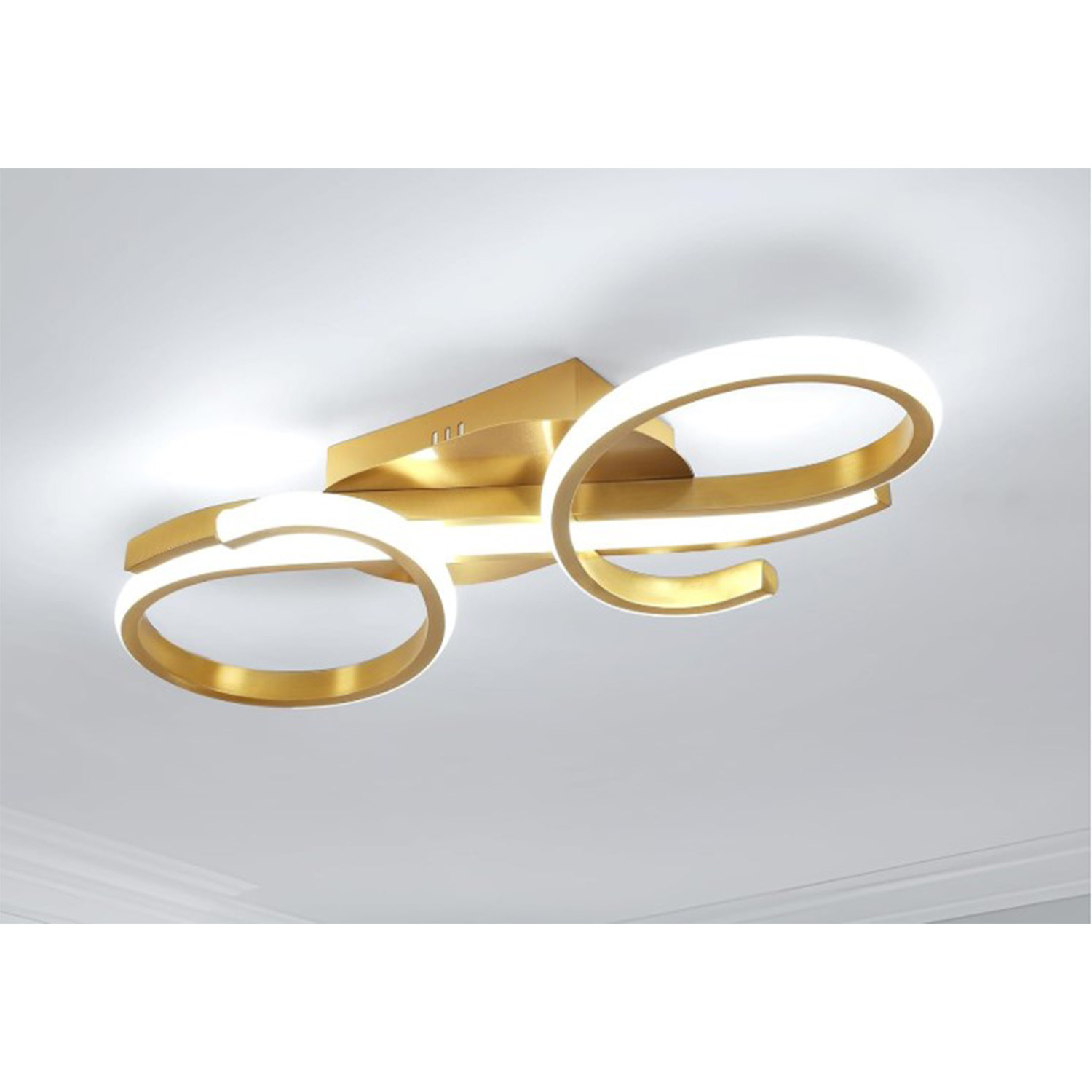 The Bath Plus Tb+ Gold Ceiling Light - Gold