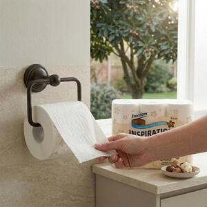 Freedom Shea Butter Toilet Paper 45 Rolls with Jumbo Kitchen Towels 24 Rolls