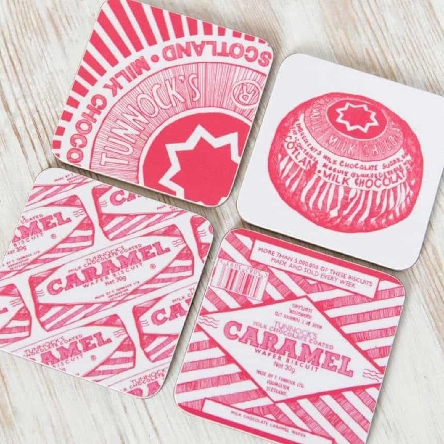Image of Tunnock's Set of 4 Coasters -&hellip;