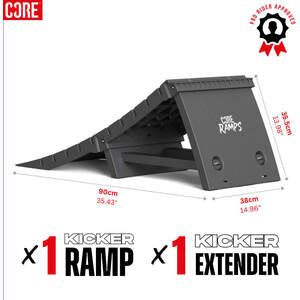 CORE Ramp XL Kicker Ramp (Mini Kicker + XL Extender)