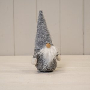 Grey Woolly Gonk with Beige Beard