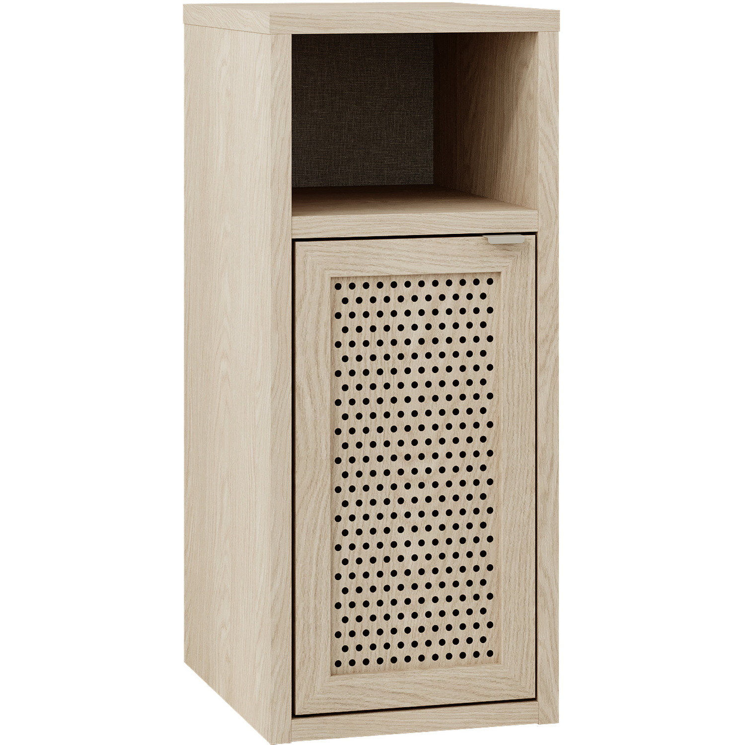Decortie New Inca Single Door Bedside Table in Sonoma Oak 60 x 25 x 32cm - Image 4