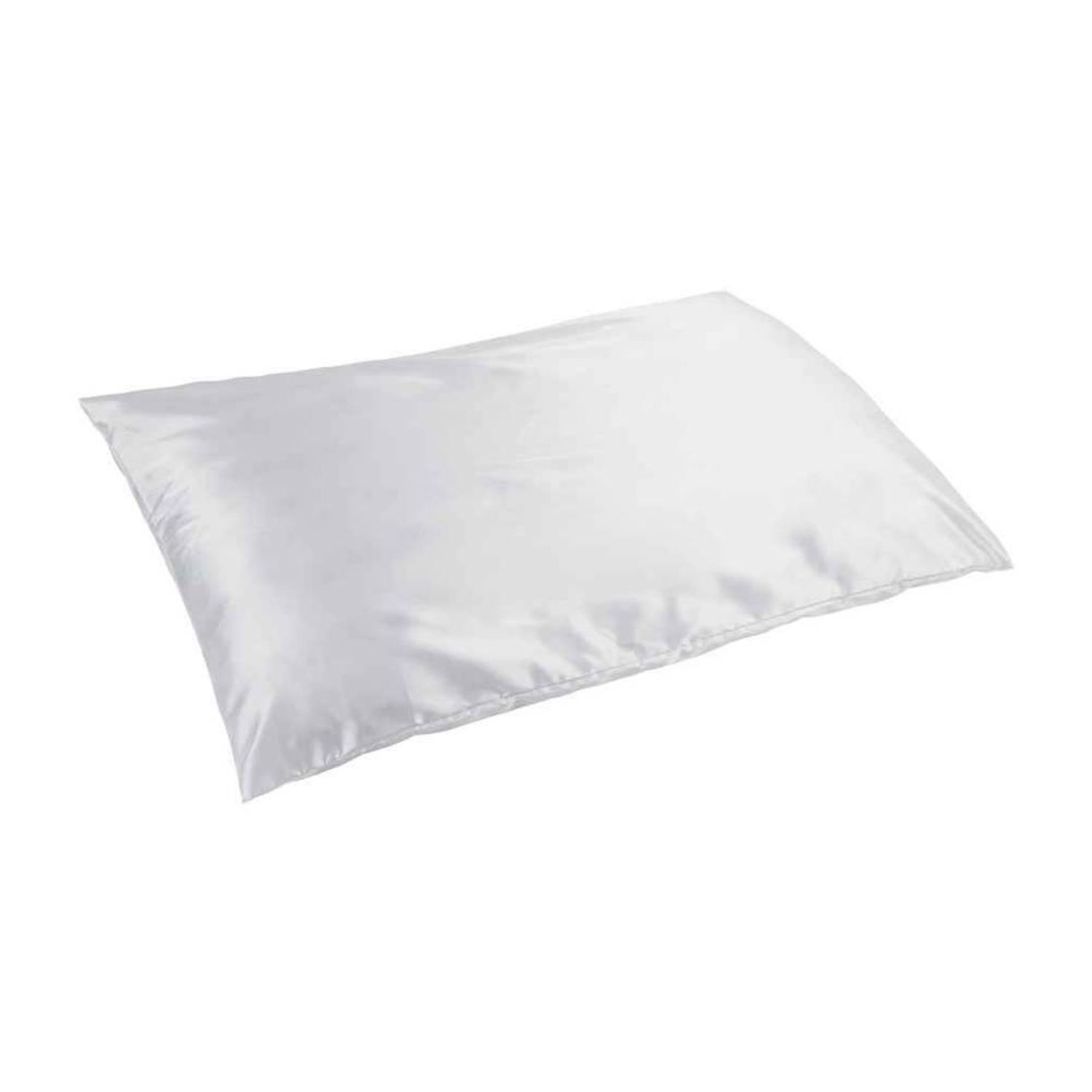 Towel City Satin Plain Pillowcase - White
