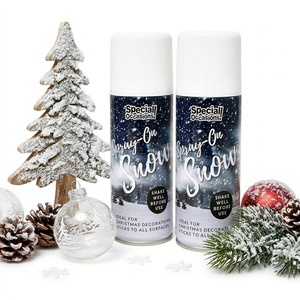 1 x 200ml Artificial Xmas Tree Craft Decoration Snow Spray