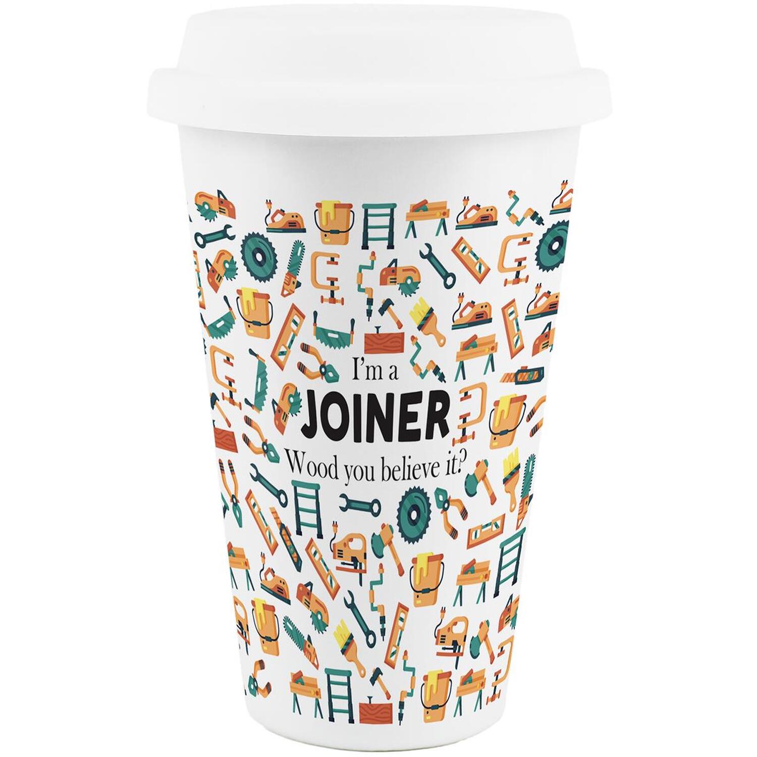 Image of Novelty Joiner Ceramic Travel Mug -&hellip;