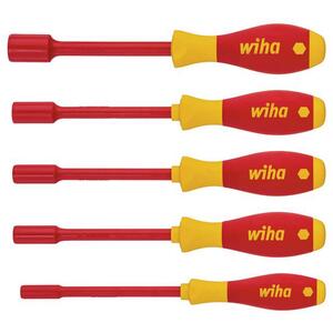 SoftFinish Electric Hex Nut Driver Set, 6 Piece - Wiha