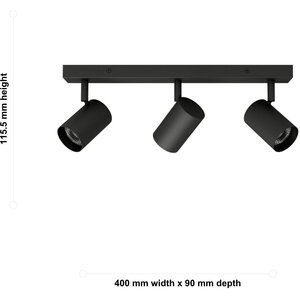 Eden 3lt Bathroom Ceiling Spotlight