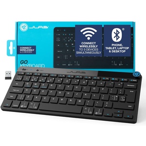 Wireless Multi Device Keyboard Compact Design