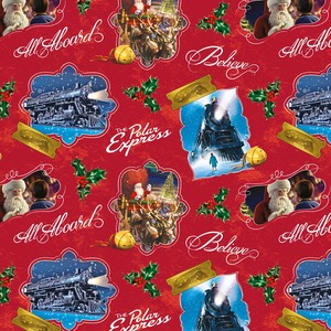 Polar Express Gift Wrapping Paper