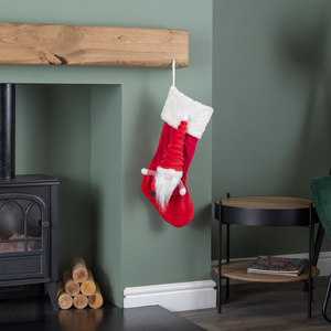 Samuel Alexander Red and White Christmas Gonk Stocking - 53cm