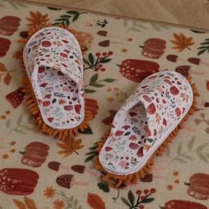 Autumn Chenille Cleaning Slippers