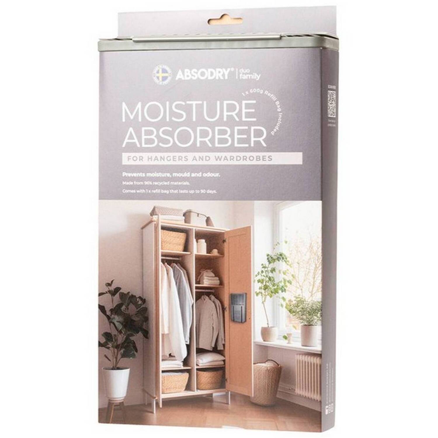 Absodry Unisex Grey Moisture Absorber For Closet & Wardrobes Indoor Hanging Dehumidifier In - Image 2