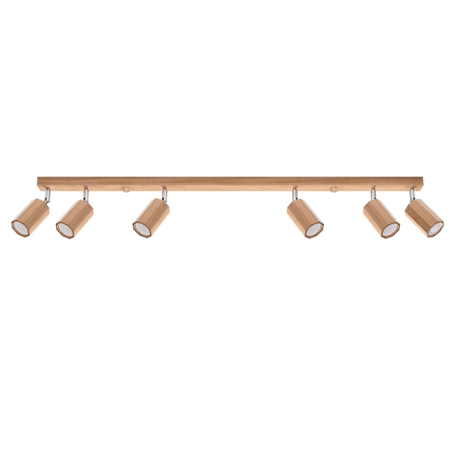 Sollux Lighting Ceiling Lamp Zeke 6 Oak - Oak