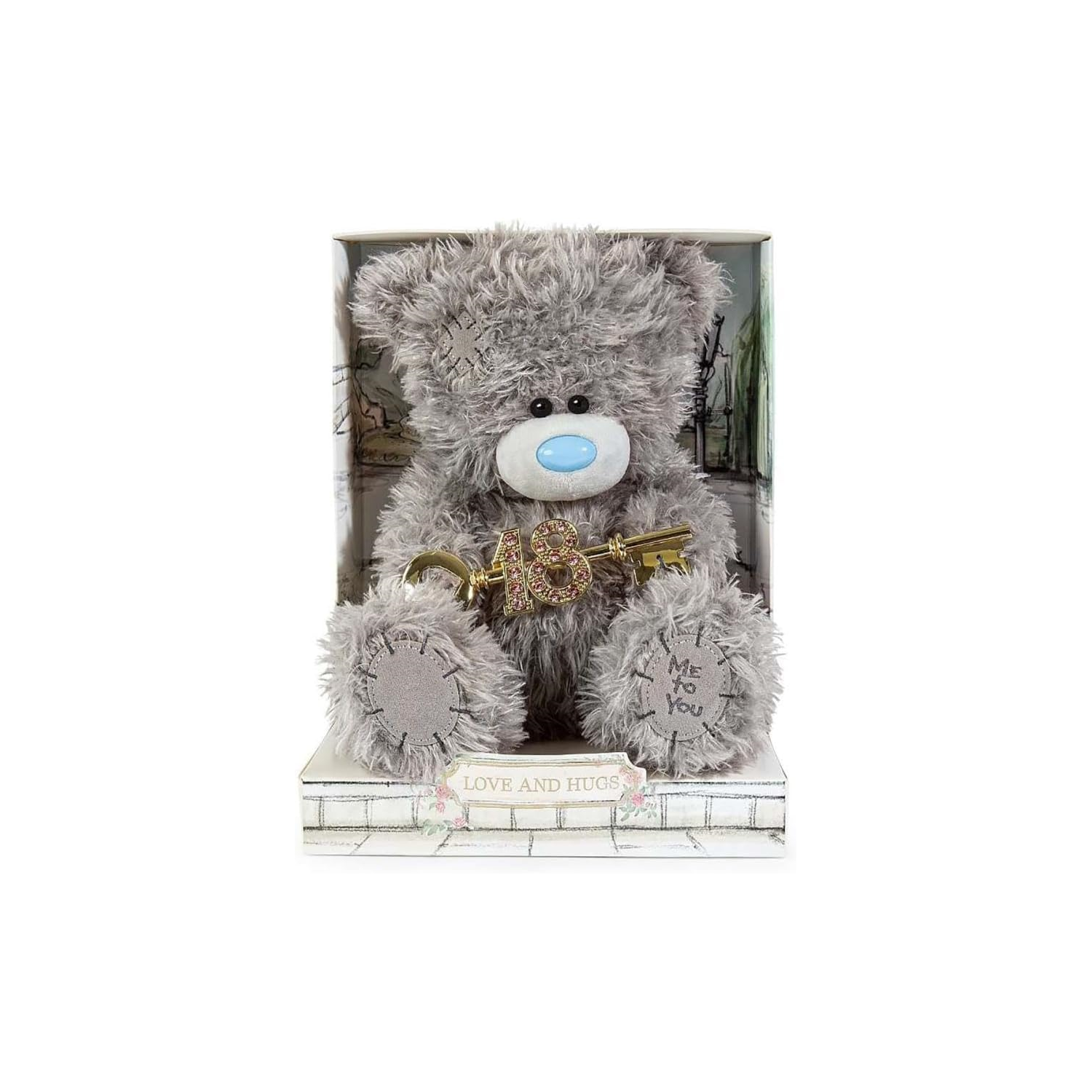 Me to You Bear 18th Birthday 19cm High Presented On Plinth Signature Collection - Image 3