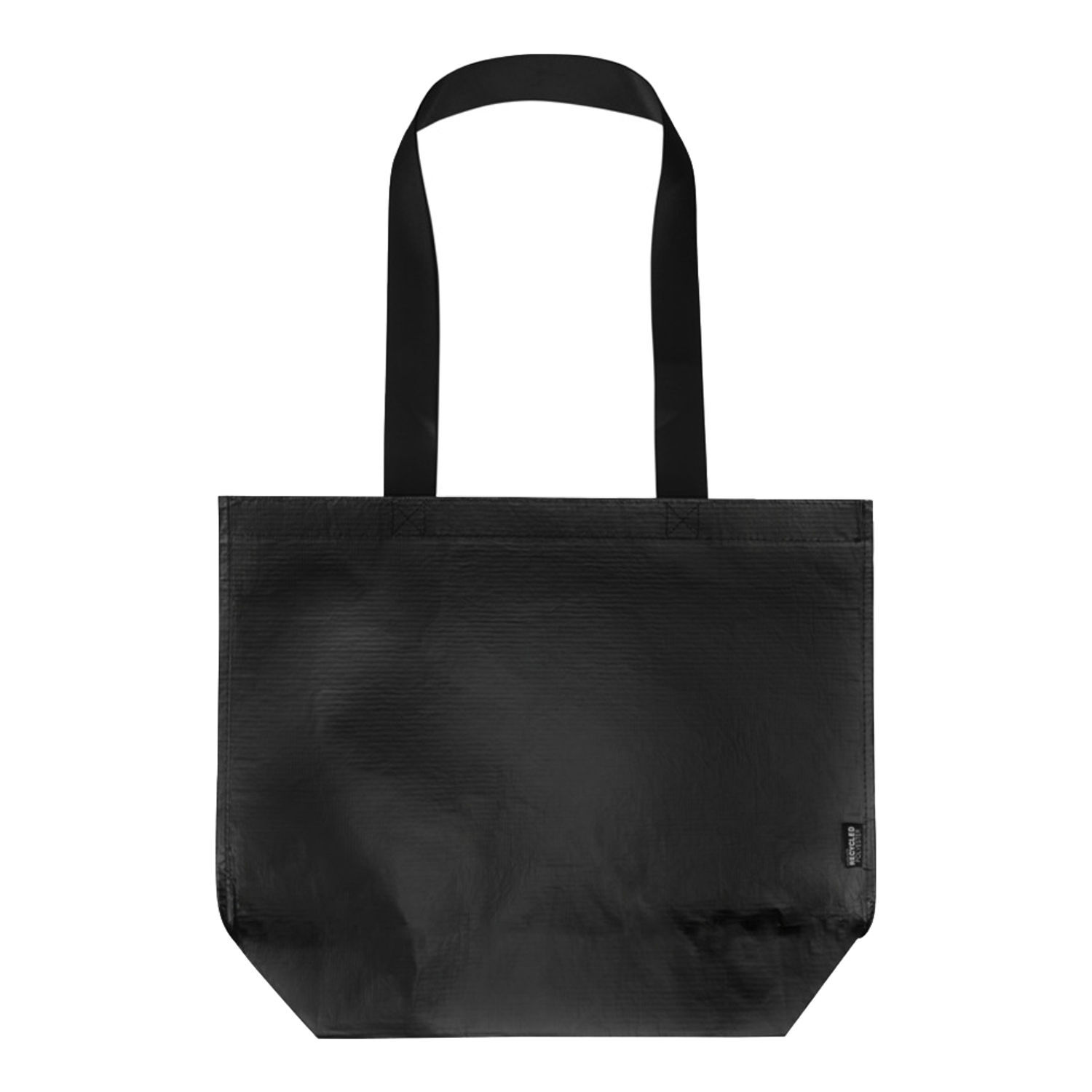 Floso Double Laminated Recycled 18L Tote Bag - Black