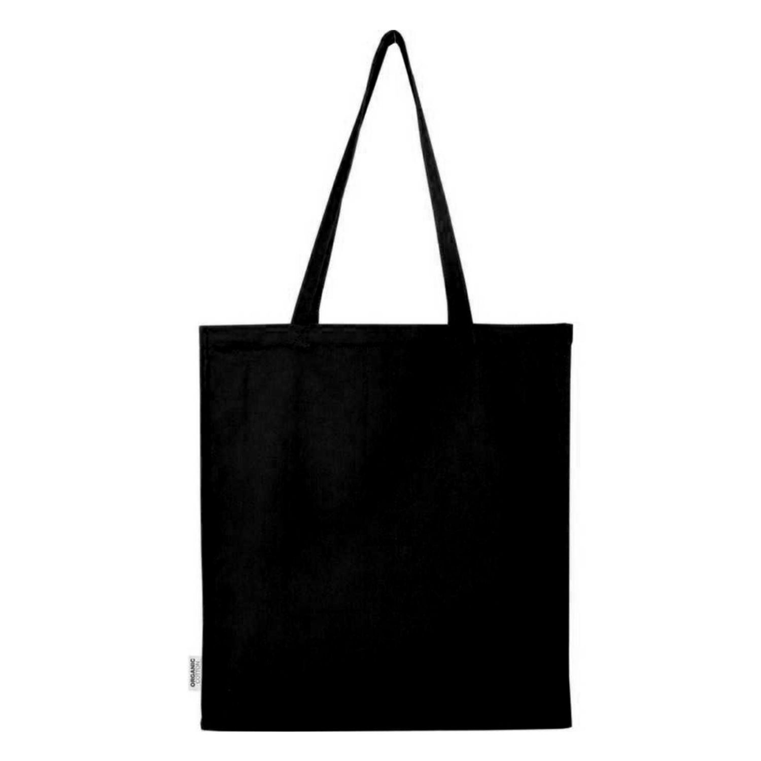 Floso Odisha Organic Cotton Gusseted 14L Tote Bag - Black
