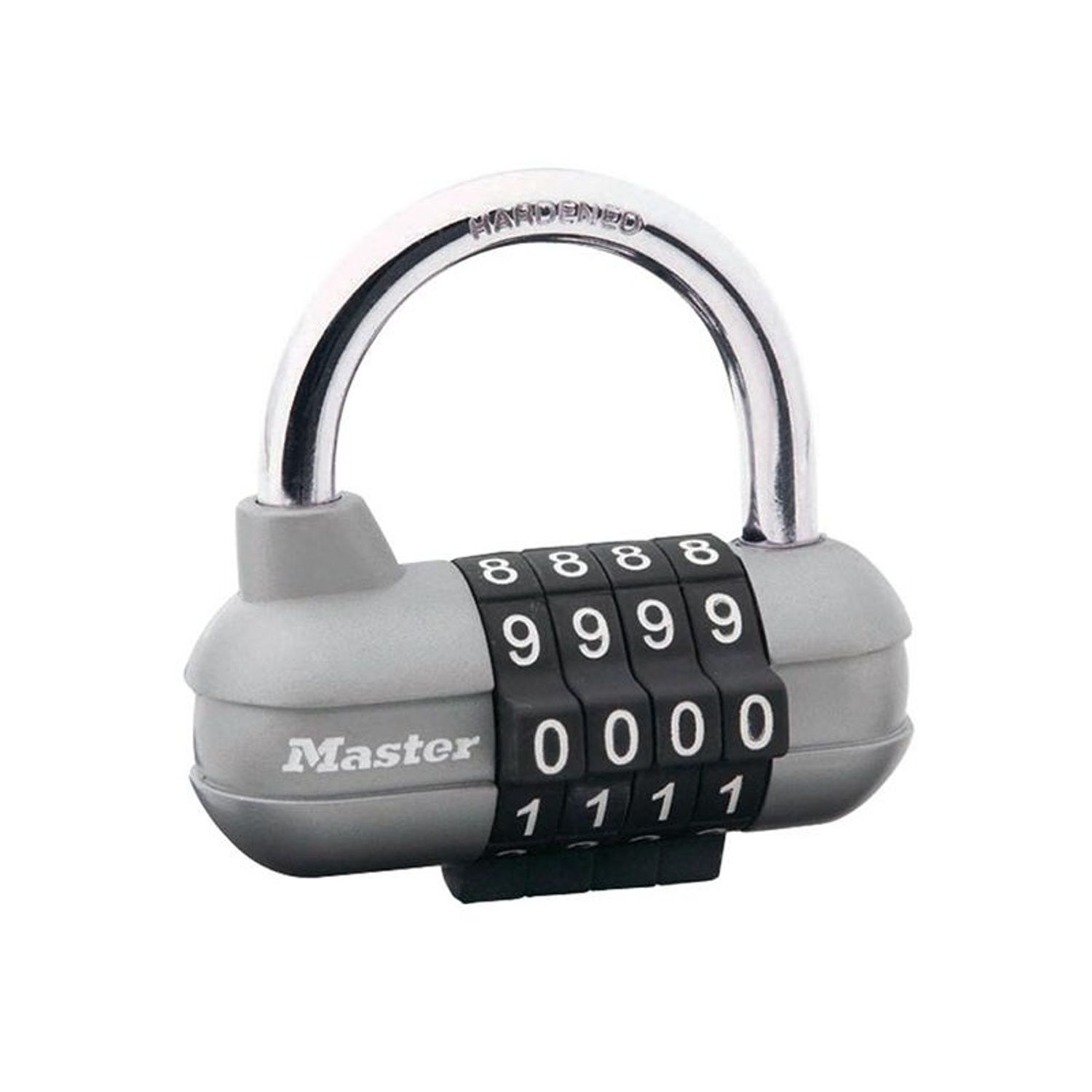 Master Lock Pro Sport 4-Digit Combination 64Mm Padlock - Multi Colour
