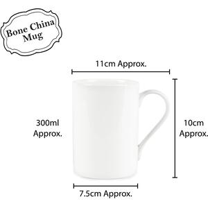 Wild Meadow Bone China Mugs - Set of 4