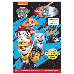 Paw Patrol Scratch Art Book Activity and Colouring Books
