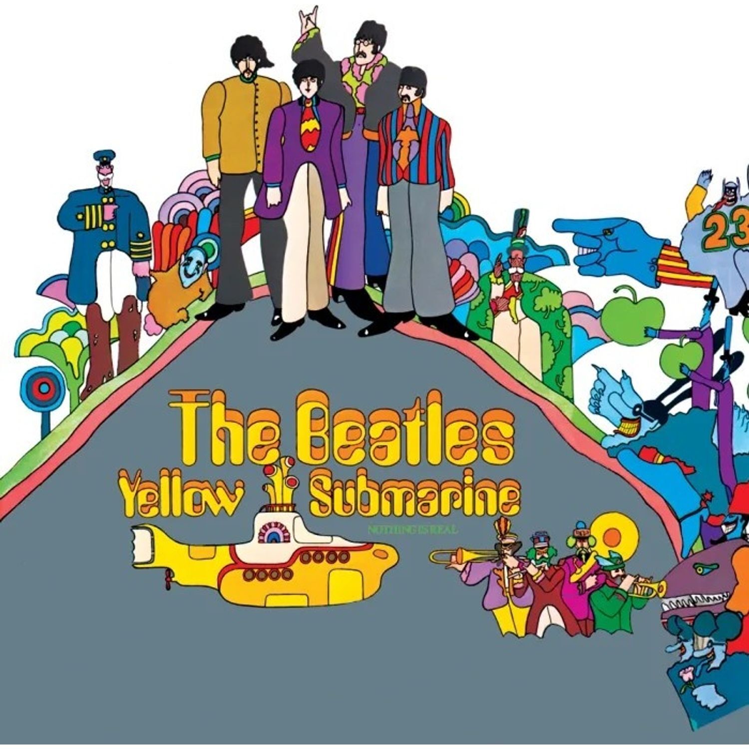 The Beatles Yellow Submarine Standard Postcard A - Multicoloured