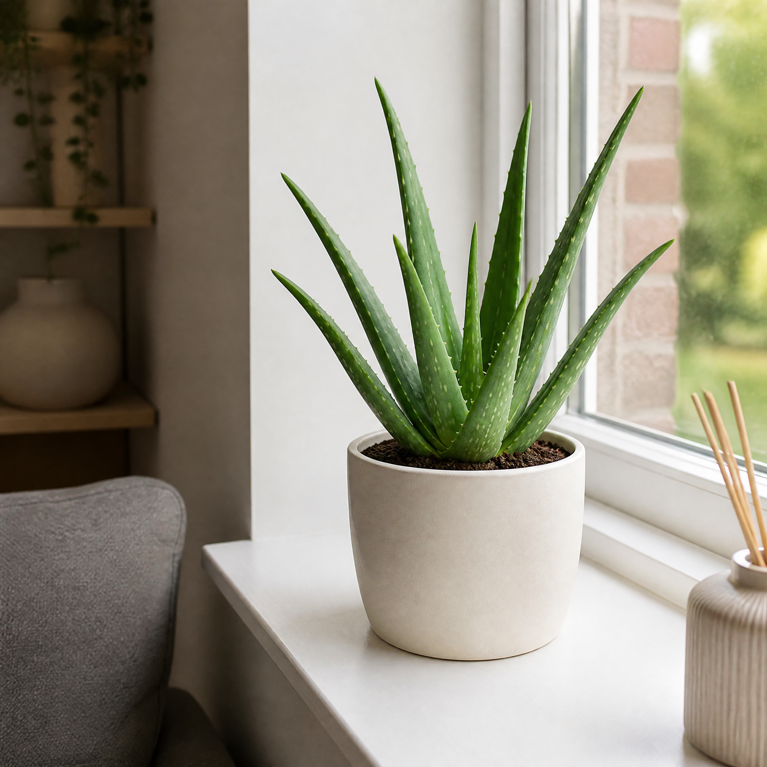 Plants By Post Aloe Vera Plant G - Matt Cream