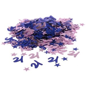 Mini Stars 21 Confetti 12 Pack