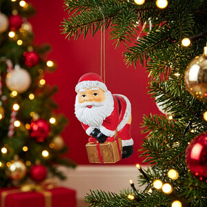 Cheeky Santa Hanging Decoration
