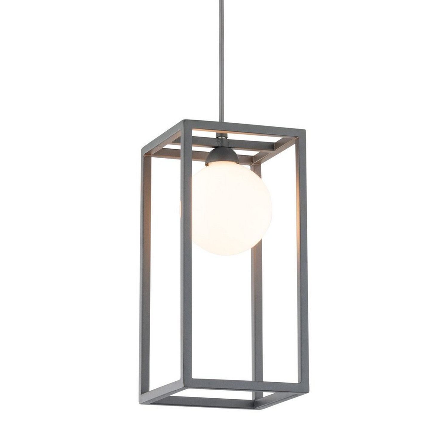 Italux Lighting Industrial Pendant Light Grey B - Grey