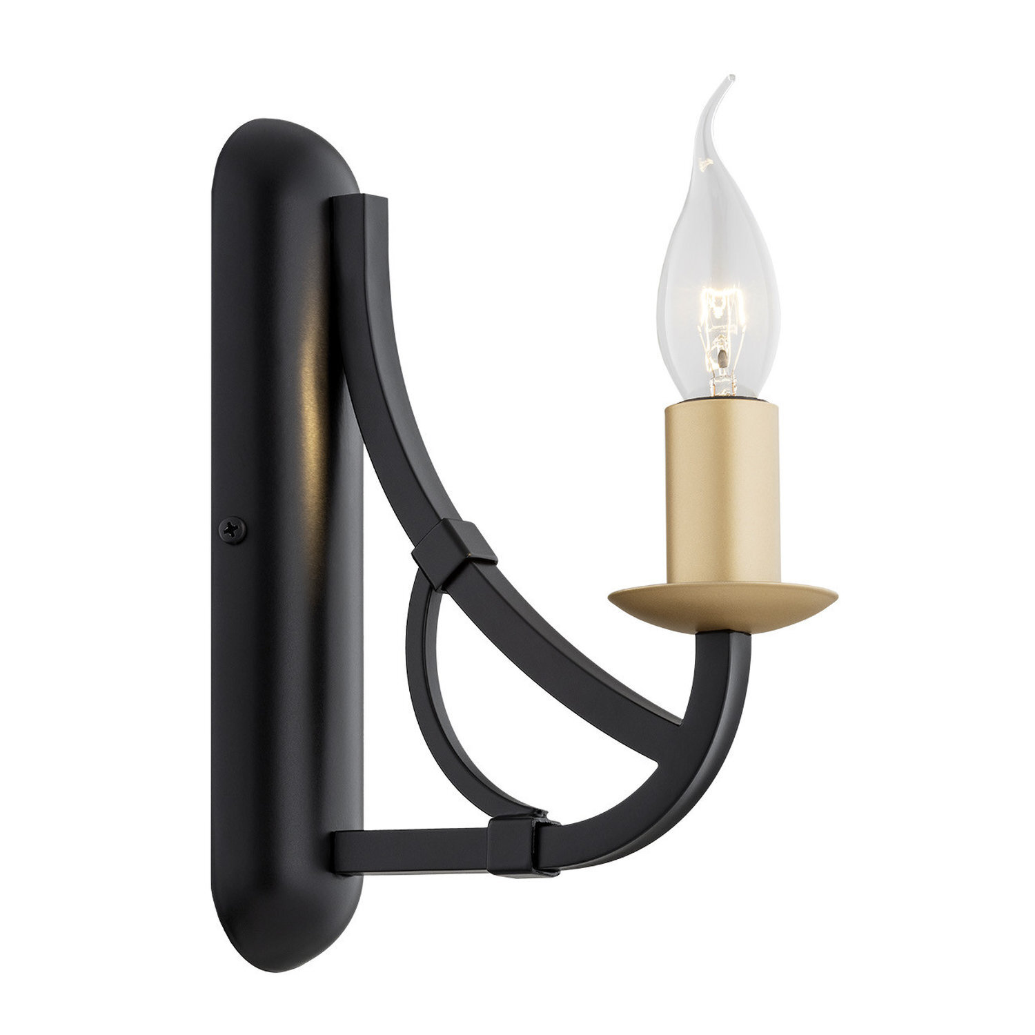 Argon Lighting Lorenzo Wall Light Black
