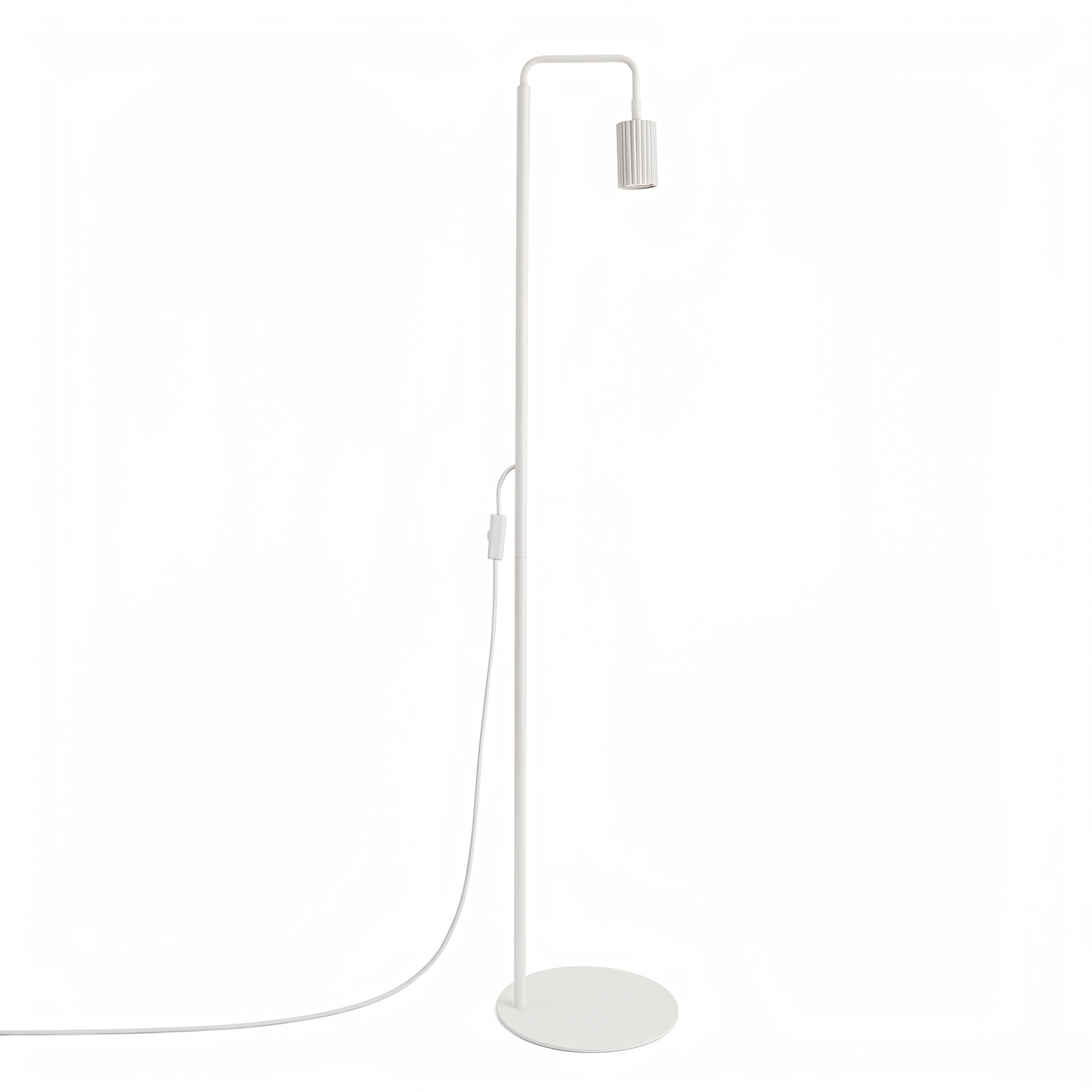 Sollux Lighting Floor Lamp Karbon 1 White