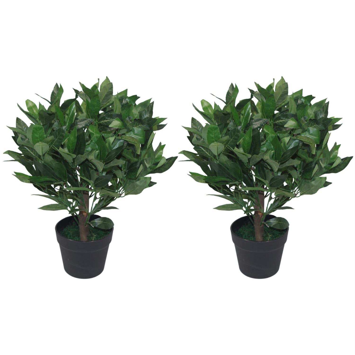 50 cm H Faux Topiary Plant in Plastic Pot Liner - Image 6