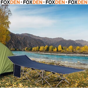 Portable Cross Over Leg Folding Camping Cot