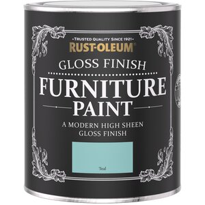 Rust-Oleum Gloss Furniture Paint Teal