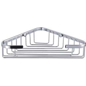 Stainless Steel Wall Mounted Large Corner Bathroom Shower Basket