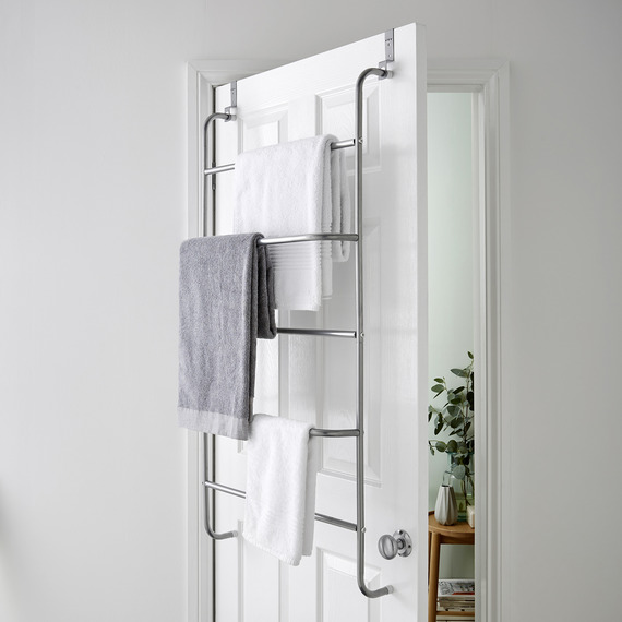 5 Tier Over Door Clothes Airer Towel Rail