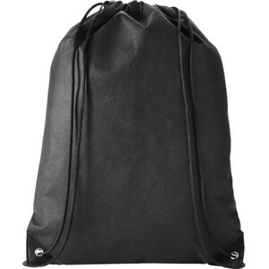 Evergreen Non Woven Premium Rucksack - Solid Black