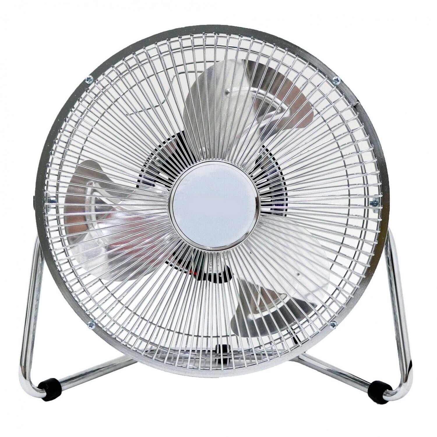 9" Inch Chrome 3 Speed Floor Standing Gym Fan - Chrome