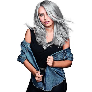 U71 Urban Metalic Silver Schwarzkopf Live Intense U71 Urban Metalic Silver Permanent Hair Dye shot 2767269