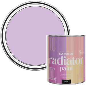 Rust-Oleum Radiator Paint in Gloss Finish - Violet Macaroon 750ml