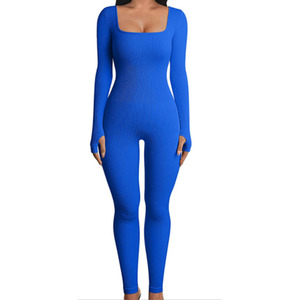 Long Sleeve Bodycon Jumpsuit