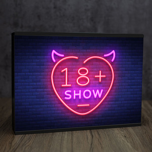 Light Box Room Sign XL 18 A4